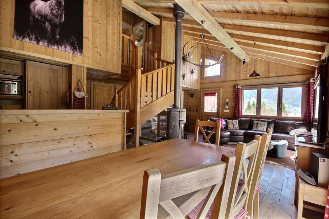 Chalet Sauna Au Pied Des Pistes - Saint Jean D'Aulps Station - 14 Personnes - Chalet Phoenix Ngoại thất bức ảnh
